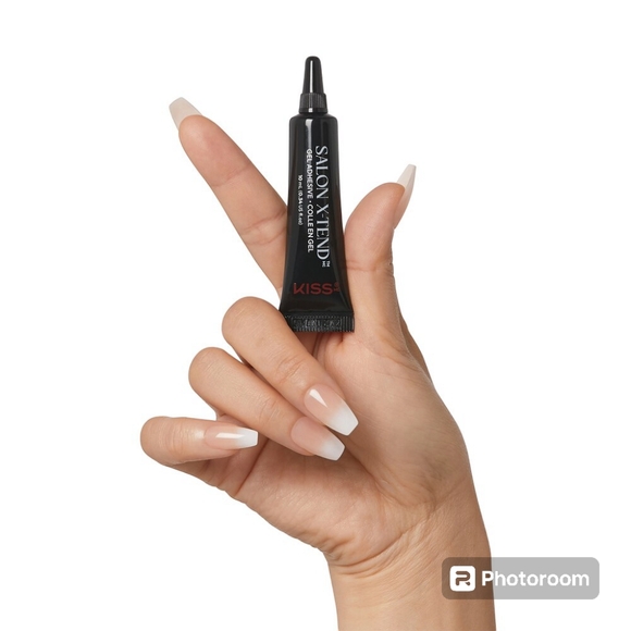 Kiss Salon X-Tend LED Gel Nails in Satellite and 2 LED Gel Adhesives Bundle - Picture 10 of 12